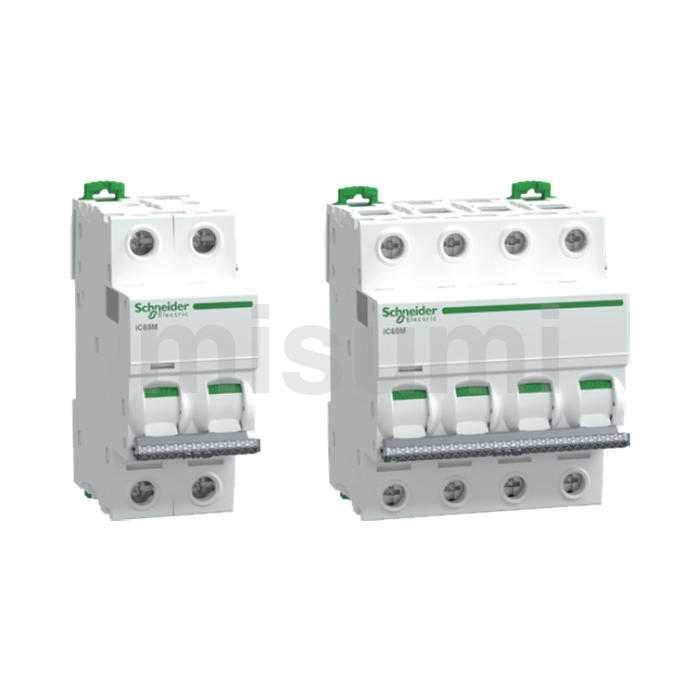 iC65M 斷路器(B, C, D 曲線 )