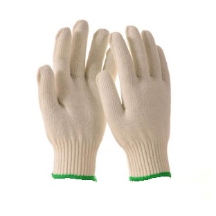 環(huán)保耐磨再生棉紗線手套10針600克