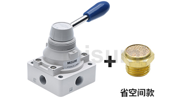 手轉(zhuǎn)閥/消音器組合