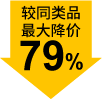 較同類品最大降價79%