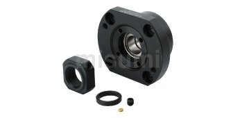 30度梯形絲杠支座組件 固定側型 圓型