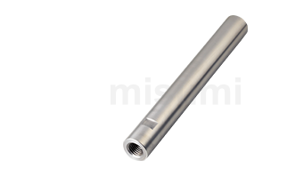 經(jīng)濟(jì)型導(dǎo)向軸 兩端內(nèi)螺紋帶扳手槽型