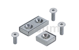 磁鐵 帶平頭螺栓止動座