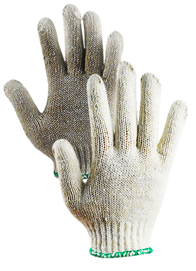 再生棉7針500g紗線手套