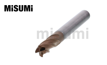 XCP涂層硬質(zhì)合金 圓弧角型立銑刀 高硬度鋼加工用/4刃/2.5D刃長型/標(biāo)準(zhǔn)刃長型