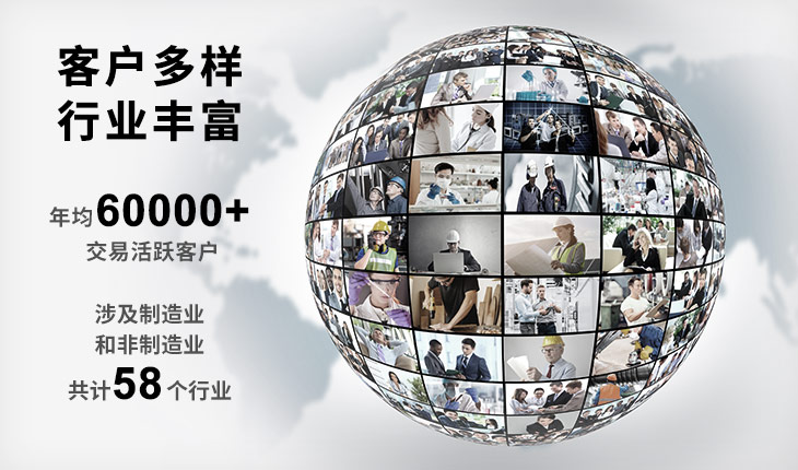 客戶多樣 行業(yè)豐富