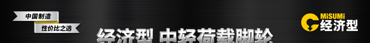 經(jīng)濟(jì)型 中輕荷載腳輪