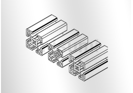 歐標(biāo)40型材 槽寬8mm 邊長4040輕型