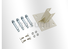 安全圍欄用 一點地腳組件