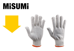 輕便款10針紗線手套