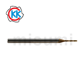 CX500-MD微細(xì)加工用硬質(zhì)合金鋼鉆頭(先端角130°)