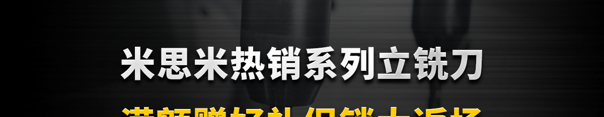 米思米熱銷系列立銑刀