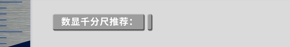 數(shù)顯千分尺推薦