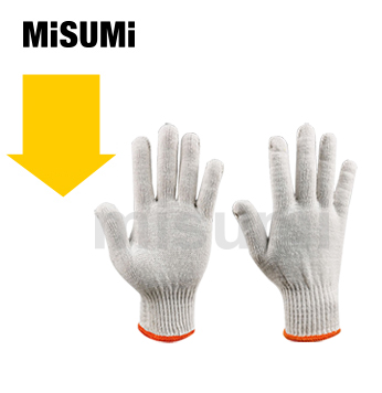 10針400g紗線手套