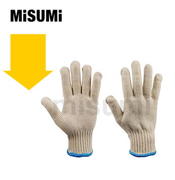 7針800g紗線手套