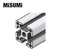 5系列用 邊長20mm 鋁合金型材 1列槽
