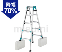 伸縮人字梯兼直梯(5階梯)