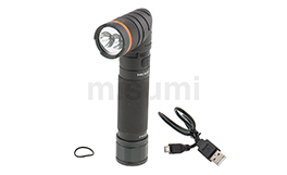 USB直充磁吸可轉(zhuǎn)角手電筒 帶專業(yè)紫光