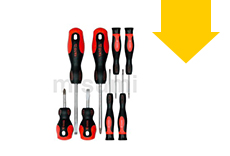 8件套雙色柄螺絲批組套