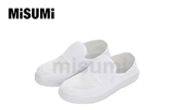 PVC防靜電 白色帆布單孔網(wǎng)面鞋