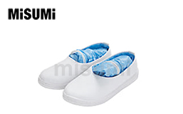 PVC防靜電 藍(lán)色條紋長(zhǎng)筒靴