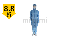 藍(lán)色條紋袖口5道松緊款連帽連體服