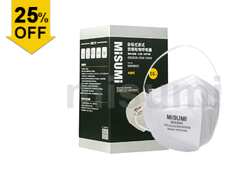 KN95 折疊頭掛式防顆粒物口罩