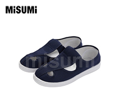 PVC防靜電藏
													青色帆布四孔鞋