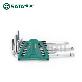 9件加長球頭
													內六角扳手組套