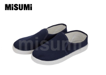 PVC防靜電
													藏青色帆布中巾鞋