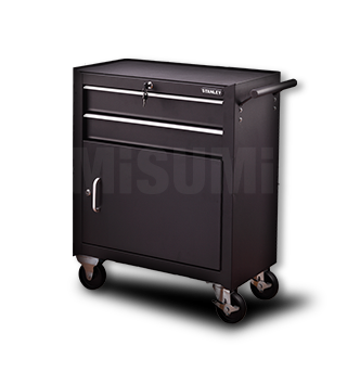 兩抽屜帶門工具車