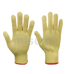 5級7針黃色芳綸防割手套