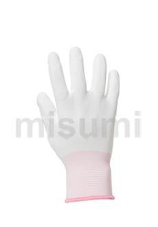 PU滌綸加密涂掌手套