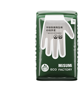 環(huán)保耐磨型再生棉紗線手套
														10針600g