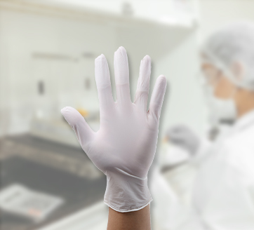 環(huán)境友好型無硅油
									一次性丁腈手套千級(jí)9寸