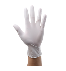 環(huán)境友好型無硅油
												一次性丁腈手套千級(jí)9寸