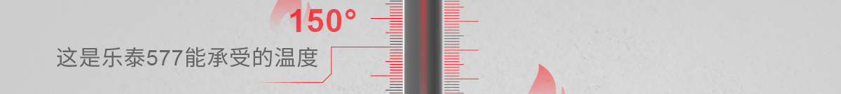 這是樂泰577能承受的溫度