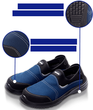 松緊款一腳蹬安全鞋