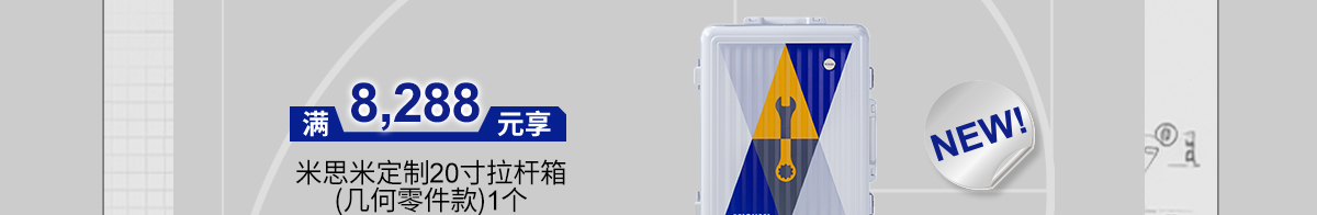 米思米定制20寸拉桿箱