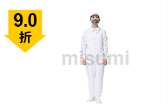 白色條紋防靜電翻領(lǐng)拉鏈分體服