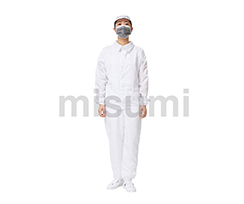 白色條紋防靜電
									分體服