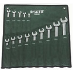 14件全拋光兩用扳手組套