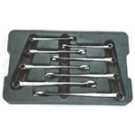 8件加長型X柄兩用扳手組套