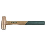 胡桃木柄銅錘