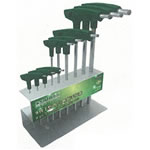 9件T型球頭內(nèi)六角扳手組套