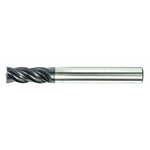 硬質合金四刃直柄不等齒距平頭立銑刀VSM-4E
