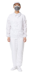 防靜電翻領(lǐng)分體服