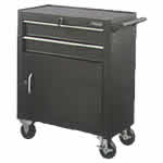 2抽屜帶門工具車