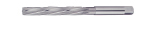 高速鋼螺旋槽型手用鉸刀/右刃左螺旋角12°/指定單位0.1mm?0.01㎜型