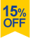 15% OFF